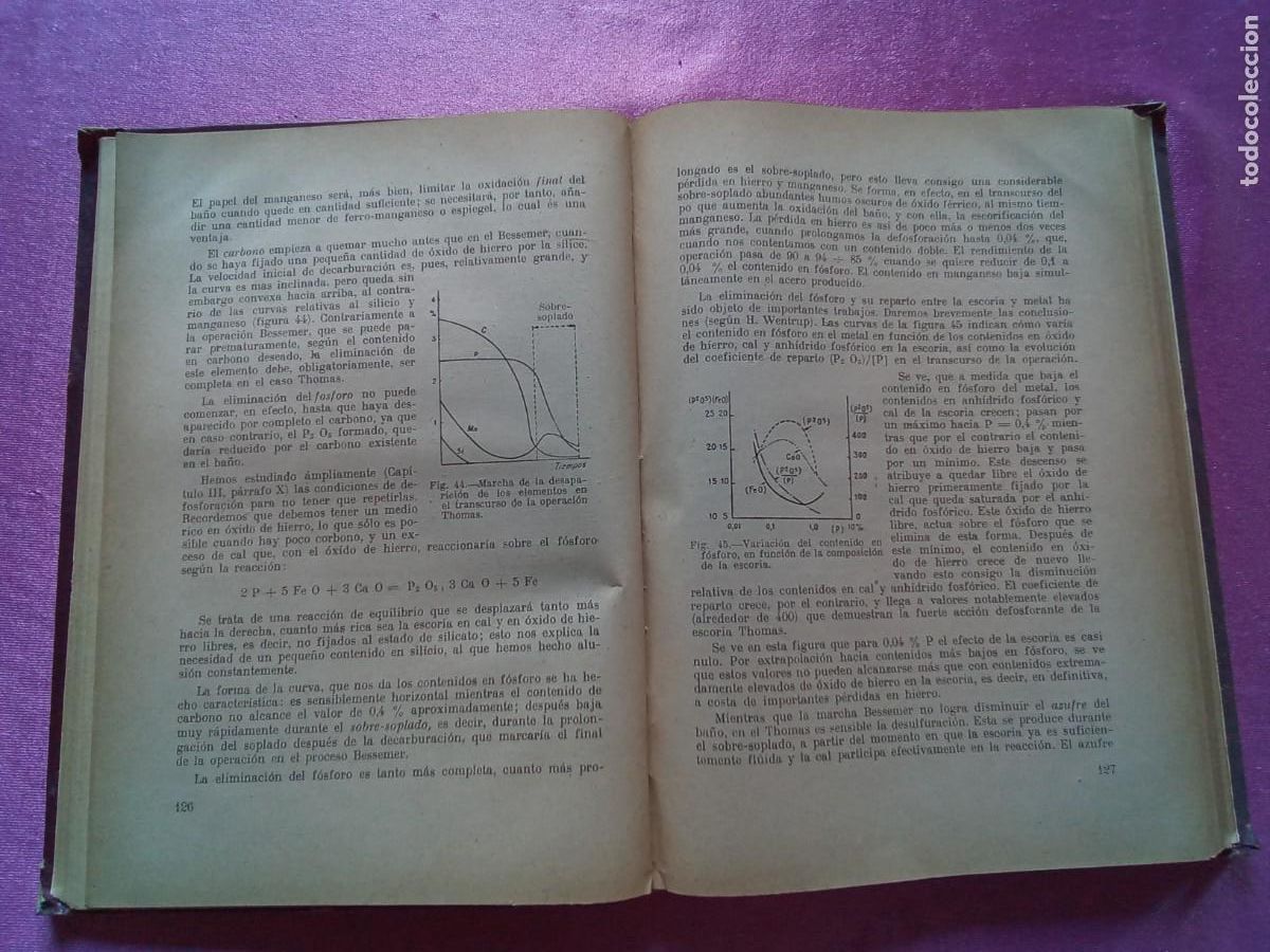 Libros de segunda mano de ciencias: SIDERURGIA .L.COLOMBIER 1956 .L53 2 - Foto 4