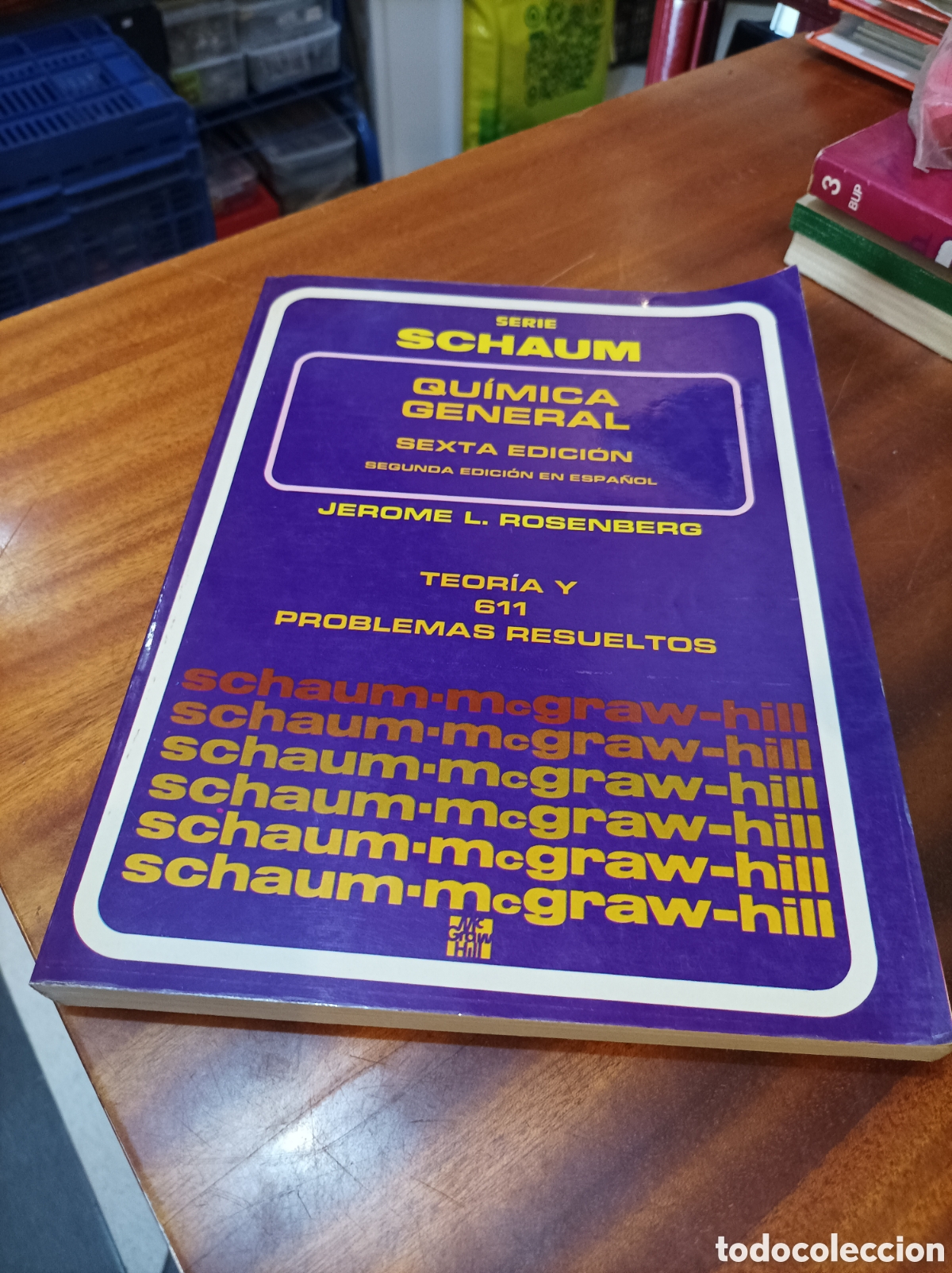 Libros de segunda mano de Ciencias: QU&Iacute;MICA GENERAL TE&Oacute;RICA Y 611PROBLEMAS RESUELTOS.JEROME L.RODENBERG.SERIE SCHAUM.