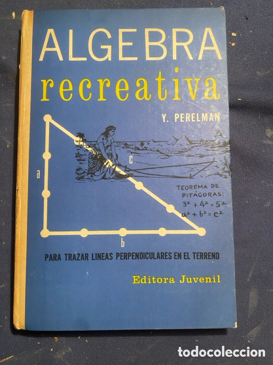 Livros em segunda m&atilde;o: YAKOB PERELMAN : - ALGEBRA RECREATIVA - (LA HABANA, 1966)