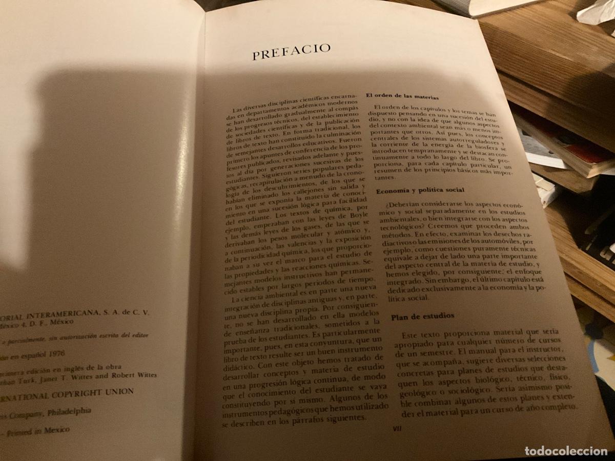 Libros de segunda mano: TRATADO DE ECOLOG&Iacute;A - TURK WITTES - Foto 4
