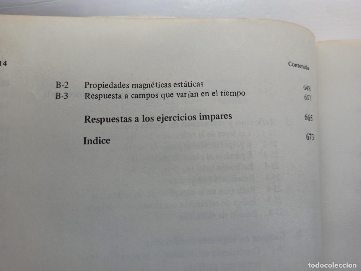 Libros de segunda mano de ciencias: Campos electromagn&eacute;ticos - Roald K. Wangsness - Foto 7