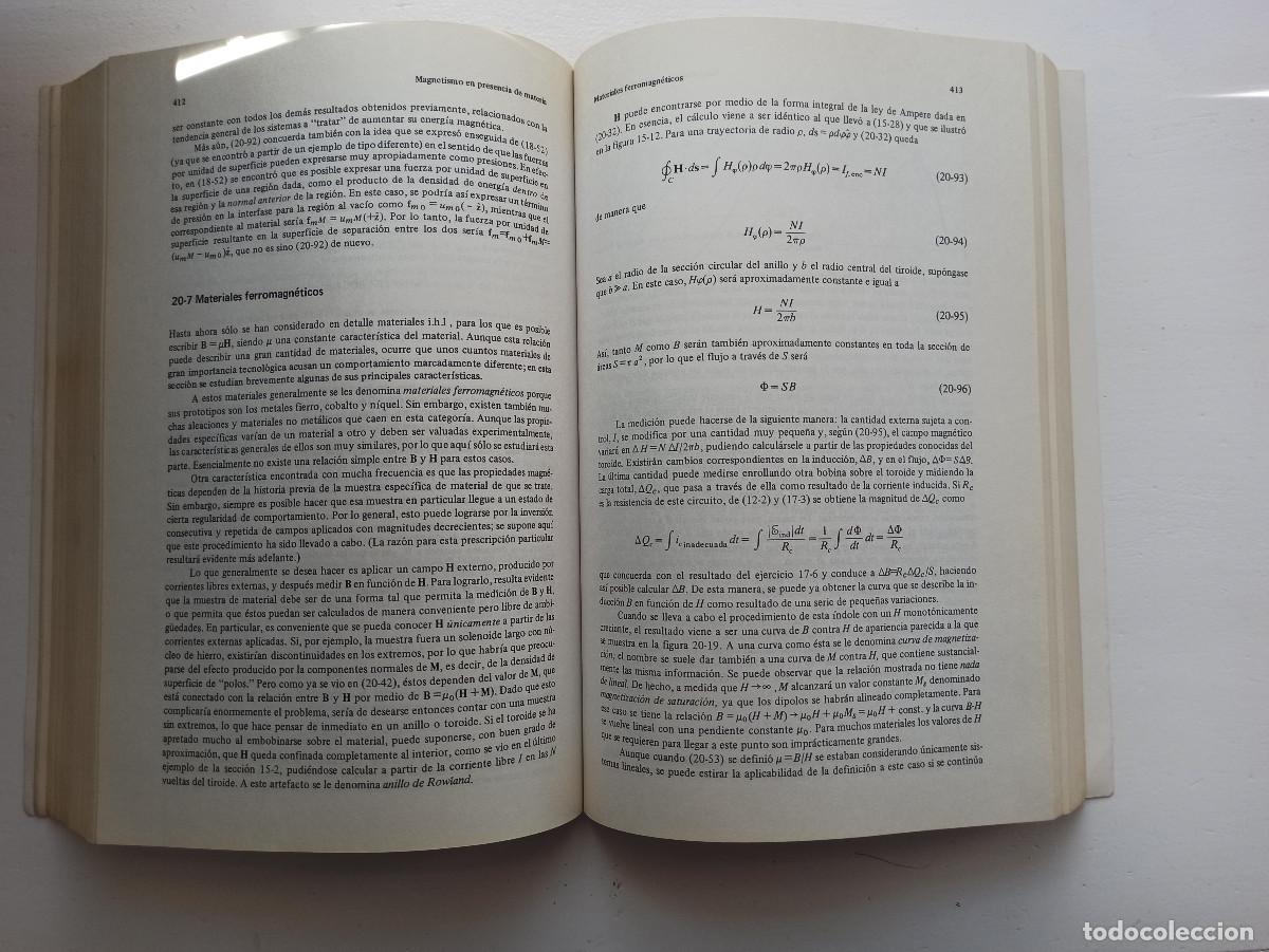 Libros de segunda mano de ciencias: Campos electromagn&eacute;ticos - Roald K. Wangsness - Foto 10