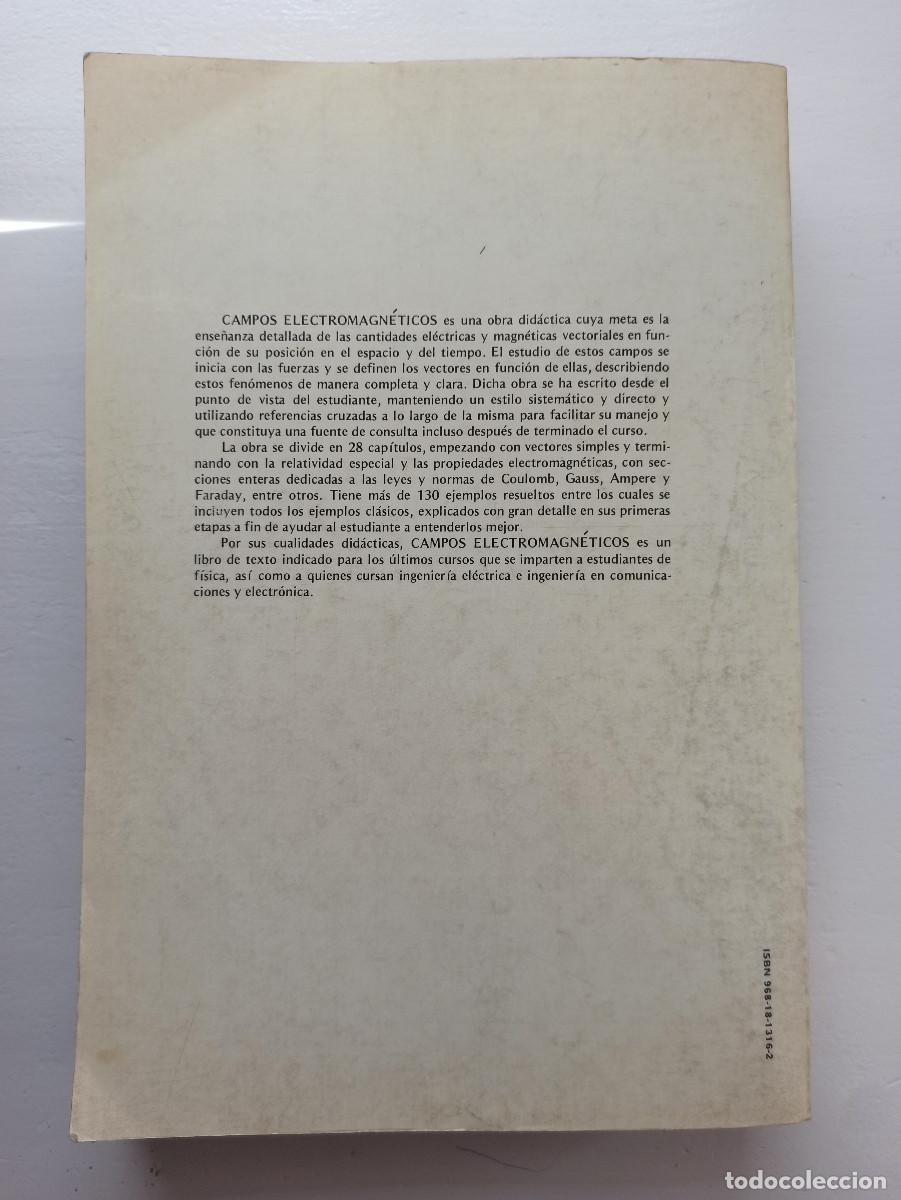 Libros de segunda mano de ciencias: Campos electromagn&eacute;ticos - Roald K. Wangsness - Foto 12