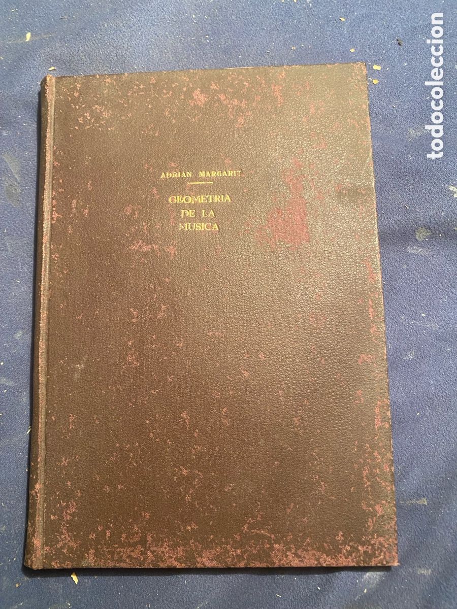 Libros de segunda mano de Ciencias: ADRIAN MARGARIT: - GEOMETRIA DE LA MUSICA - (BARCELONA, 1944)