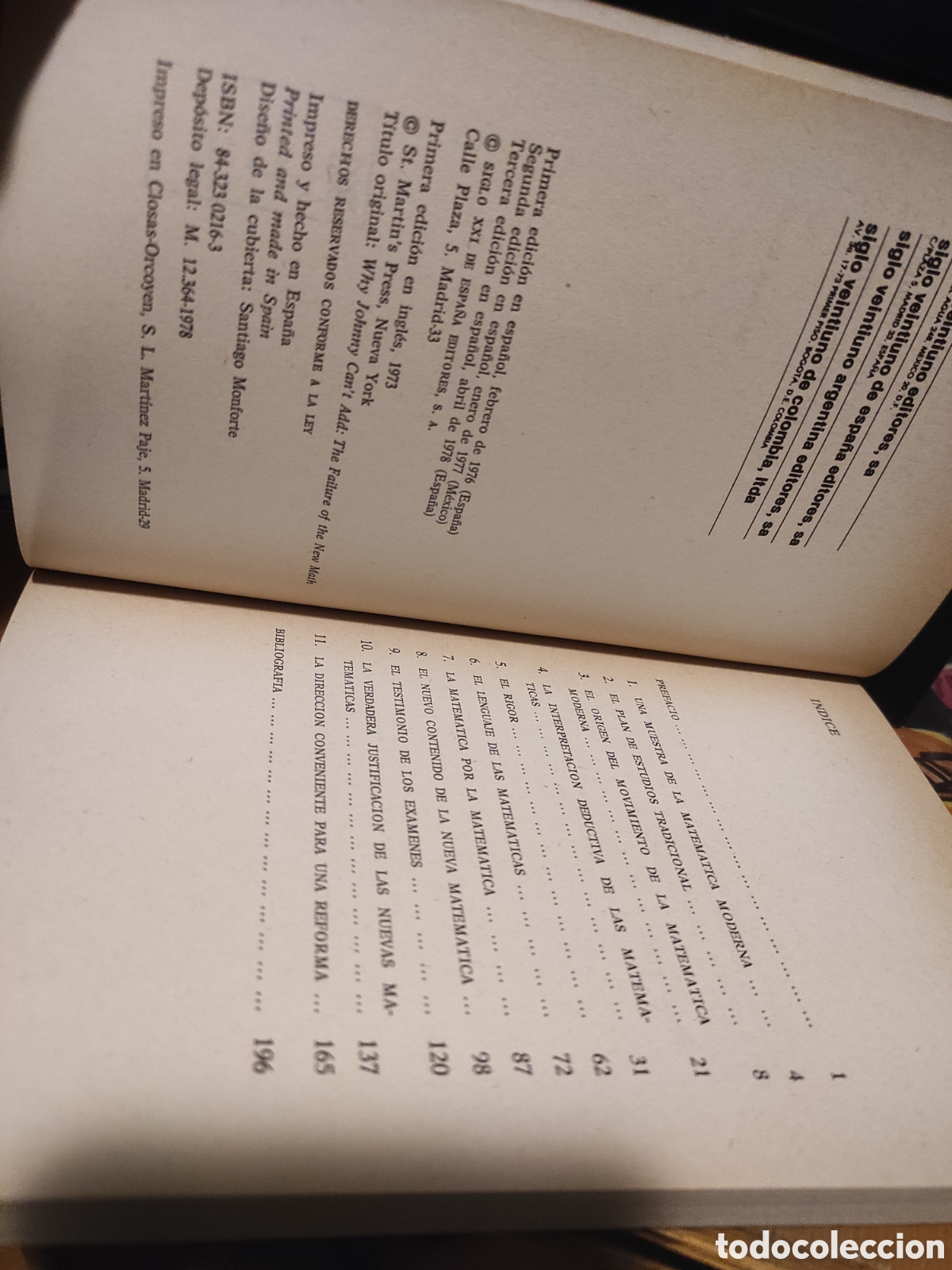 Libros de segunda mano de ciencias: MORRIS KLINE: EL FRACASO DE LA MATEMATICA MODERNA (PEDIDO MINIMO 10&euro;) - Foto 3