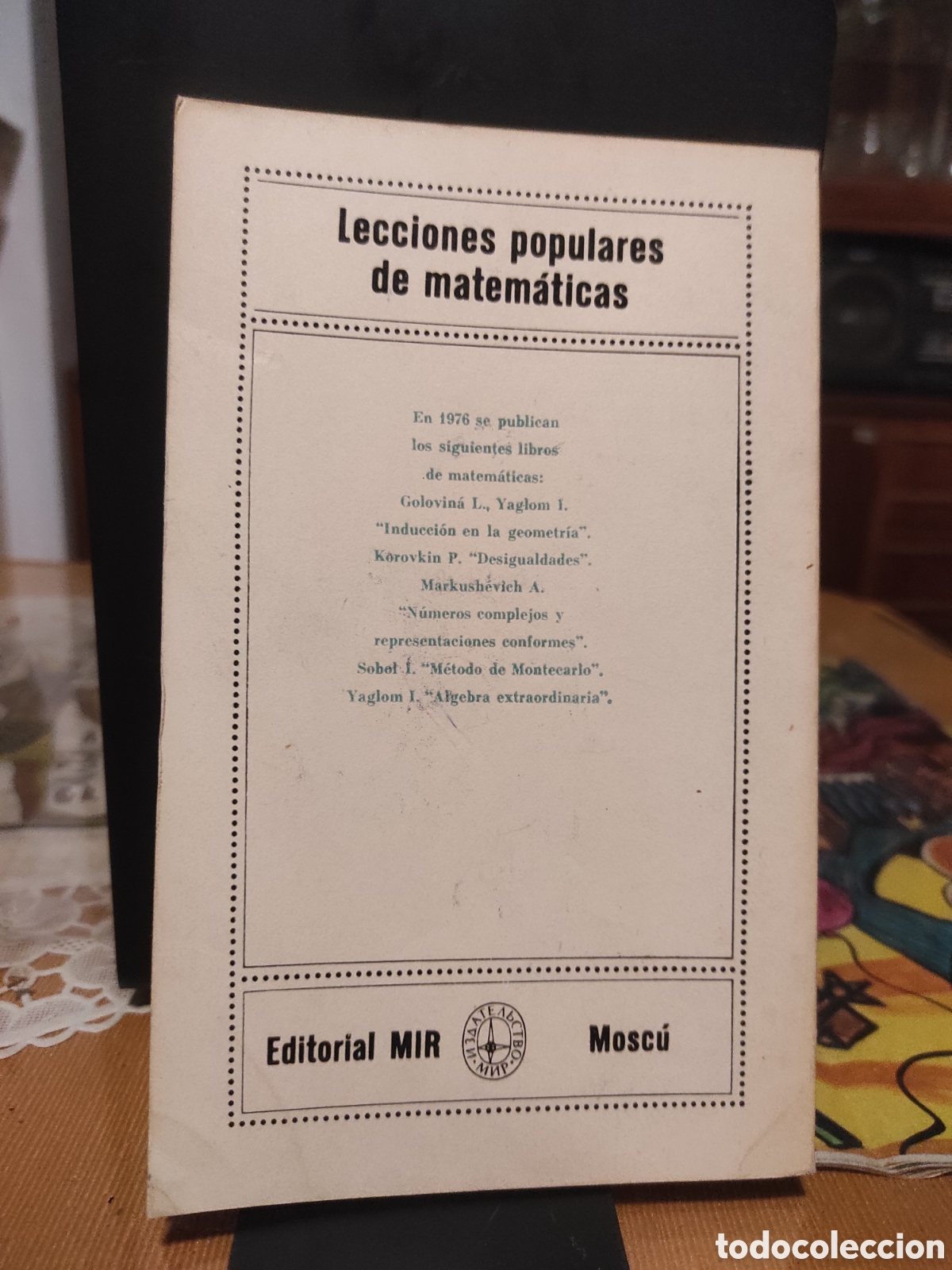 Libros de segunda mano de ciencias: Divisi&oacute;n de un segmento en la raz&oacute;n dada - N. M. Beskin (PEDIDO MINIMO 10&euro;) - Foto 2