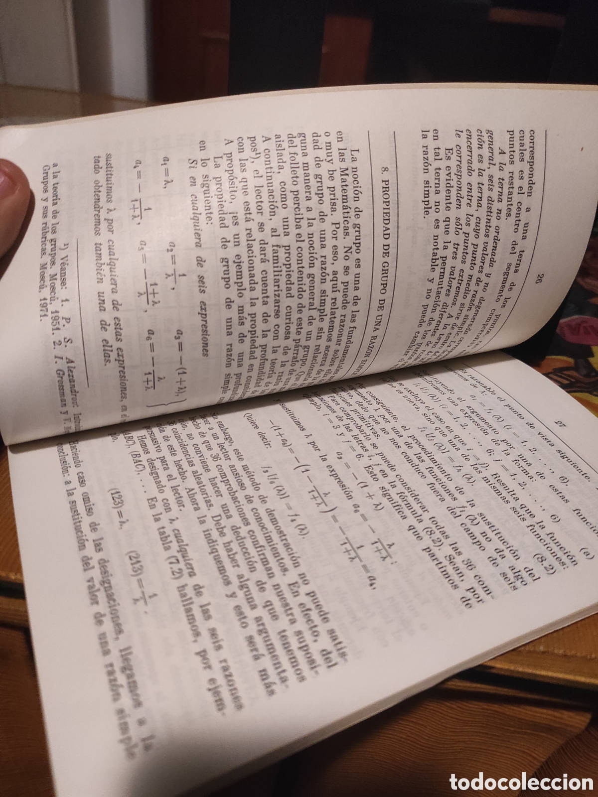 Libros de segunda mano de ciencias: Divisi&oacute;n de un segmento en la raz&oacute;n dada - N. M. Beskin (PEDIDO MINIMO 10&euro;) - Foto 4
