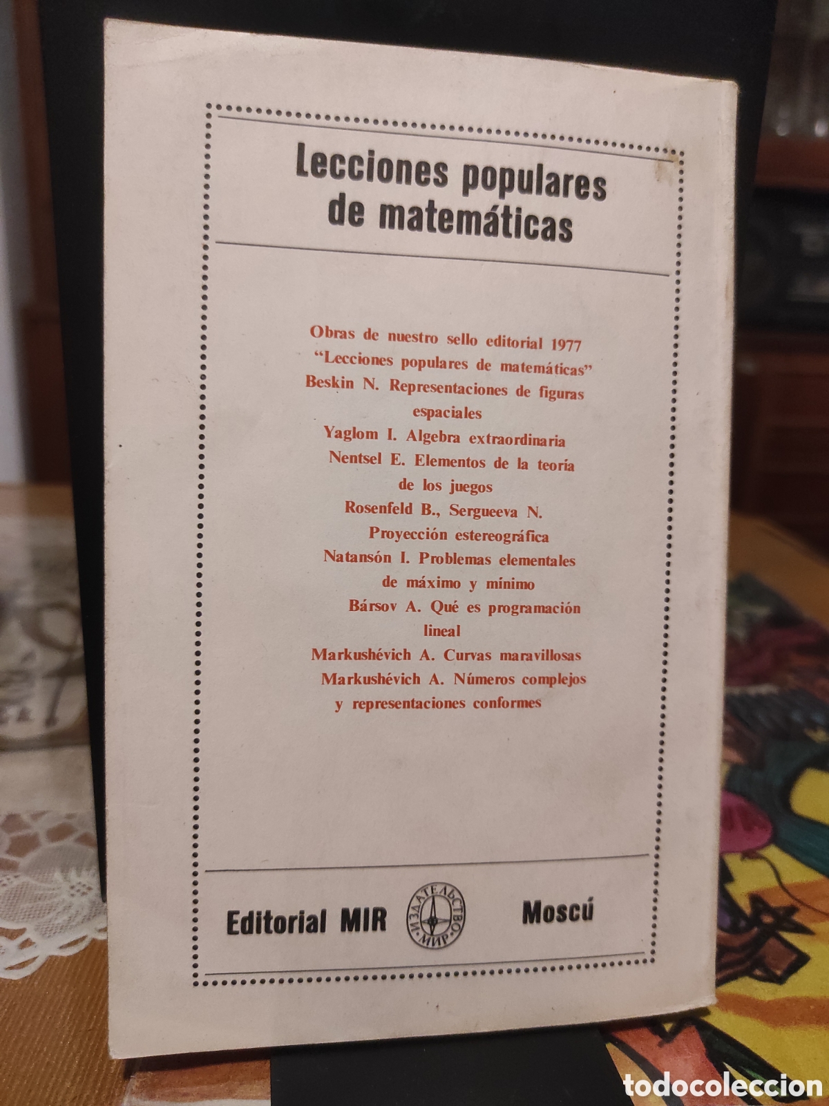 Libros de segunda mano de ciencias: La envolvente - V. G. Boltianski (PEDIDO MINIMO 10&euro;) - Foto 2