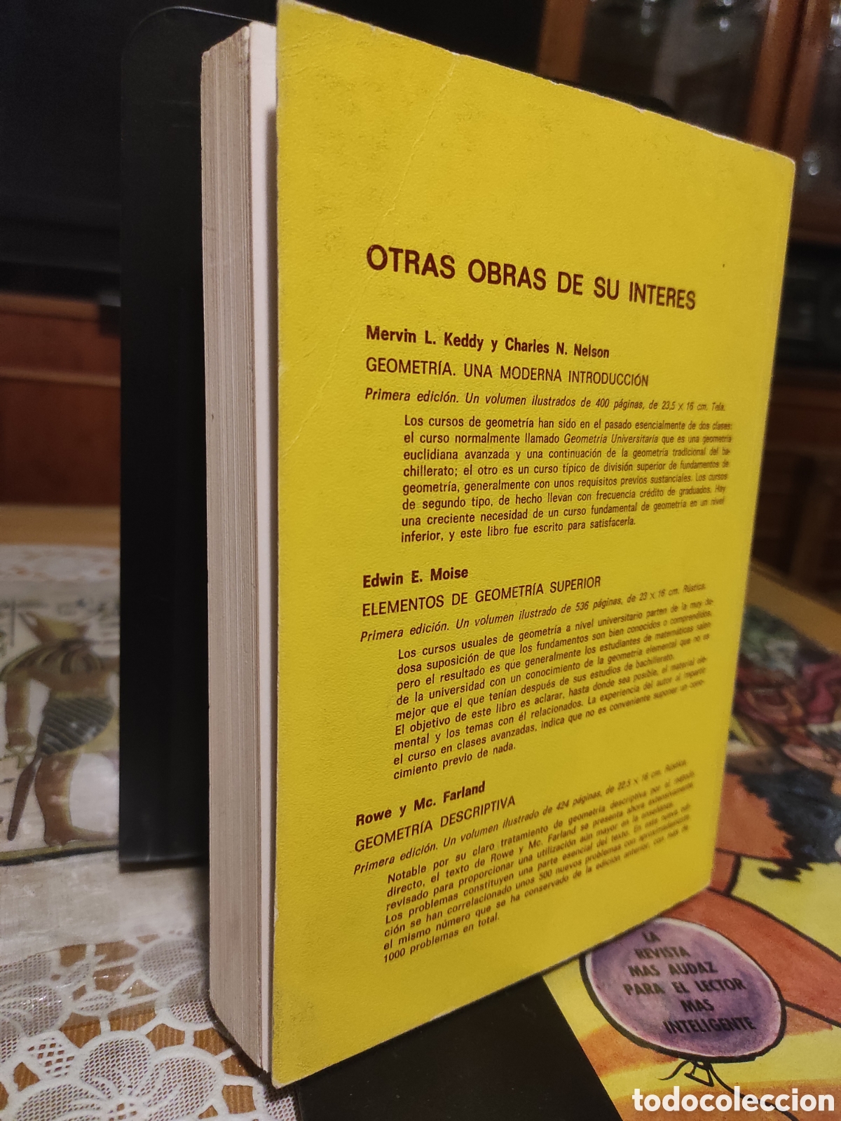 Libros de segunda mano de ciencias: Geometr&iacute;a. Michel Queysanne y Andr&eacute; Revuz - Foto 2