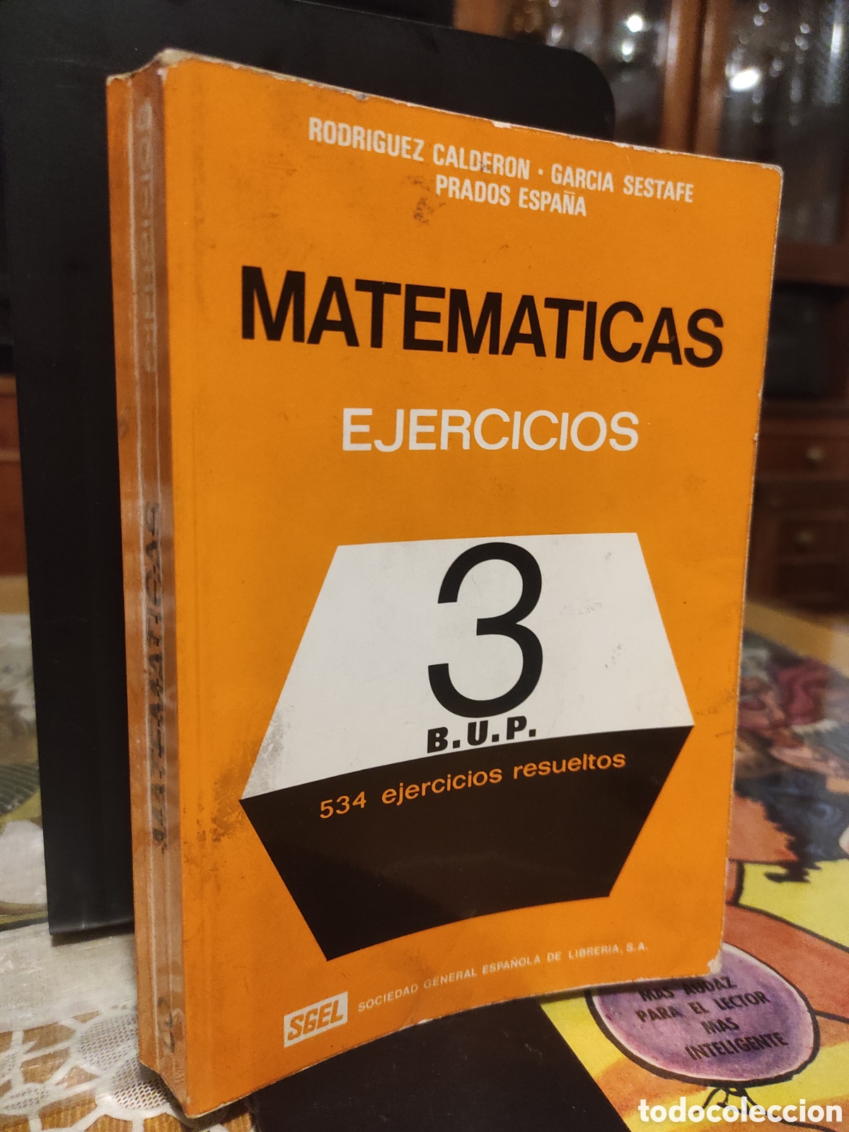 Libros de segunda mano de Ciencias: Matem&aacute;ticas Ejercicios 3 B.U.P. Carlos Rodr&iacute;guez Calder&oacute;n (PEDIDO MINIMO 10&euro;)