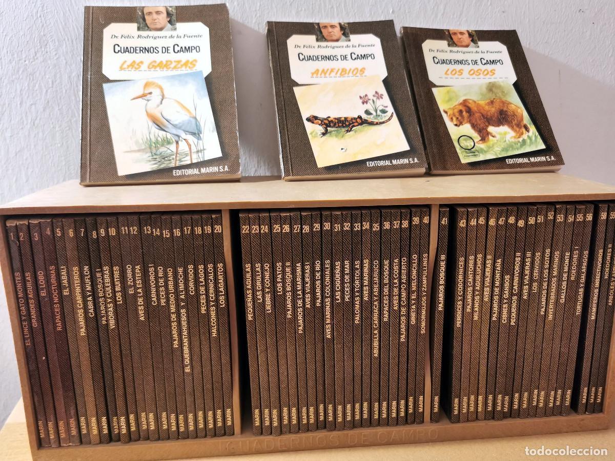Gebrauchte B&uuml;cher: 60 Cuadernos de Campo. F&eacute;lix Rodr&iacute;guez de la Fuente. Colecci&oacute;n completa Editorial Mar&iacute;n