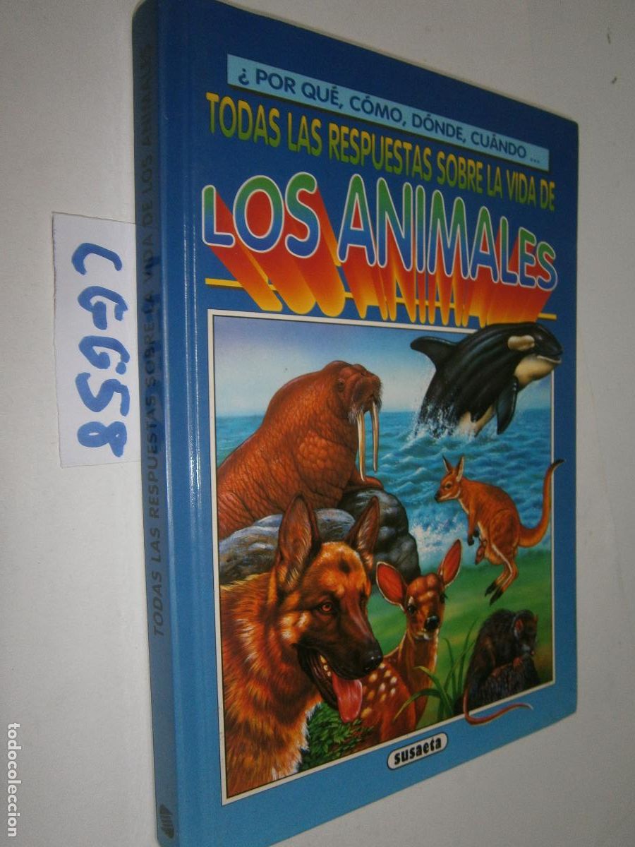 Gebrauchte B&uuml;cher: TODAS LAS RESPUESTAS SOBRE LA VIDA DE LOS ANIMALES