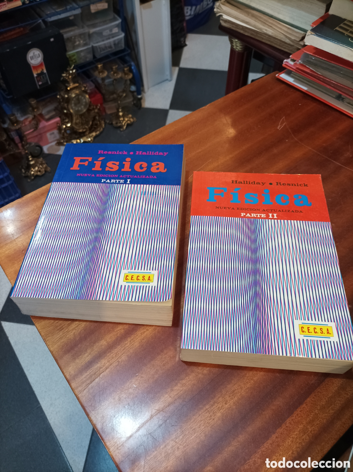 Gebrauchte B&uuml;cher der Wissenschaften: F&Iacute;SICA.PARTE I Y II.RESNICK/HOLLIDAY