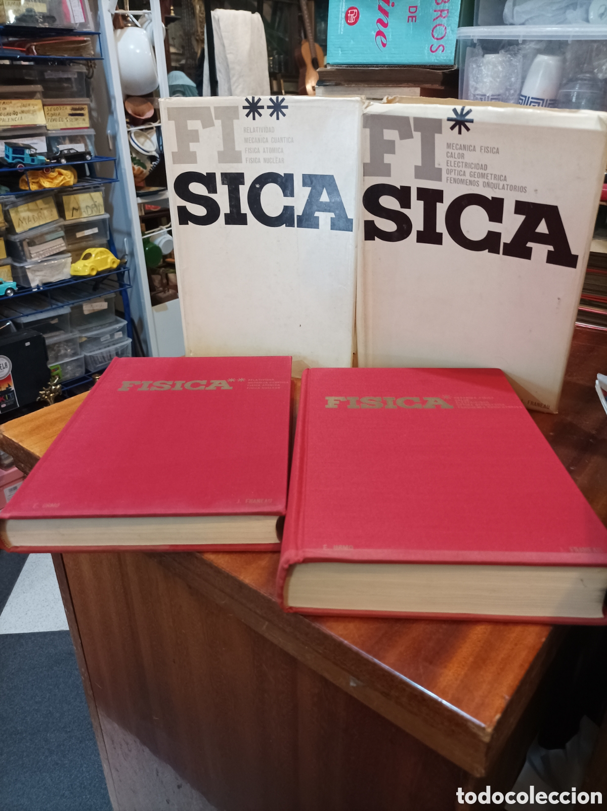 Libros de segunda mano de ciencias: FISICA TOMOS I YII.JACQUES FRANEAU.EDICIONES URMO - Foto 1