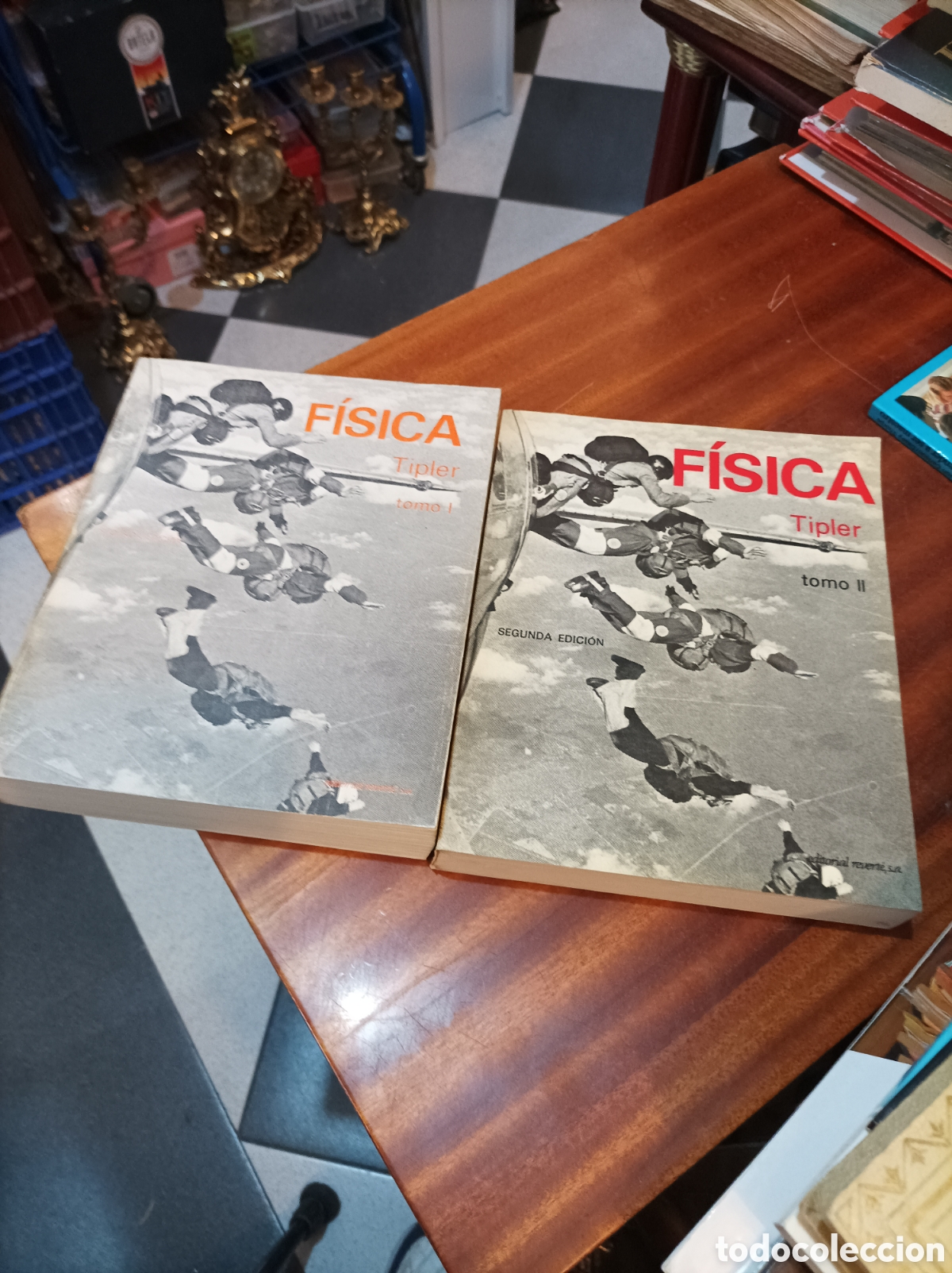 Livros em segunda m&atilde;o: FISICA TOMOS I Y II.TIPLER.EDITORIAL REVERTE 2EDICION..