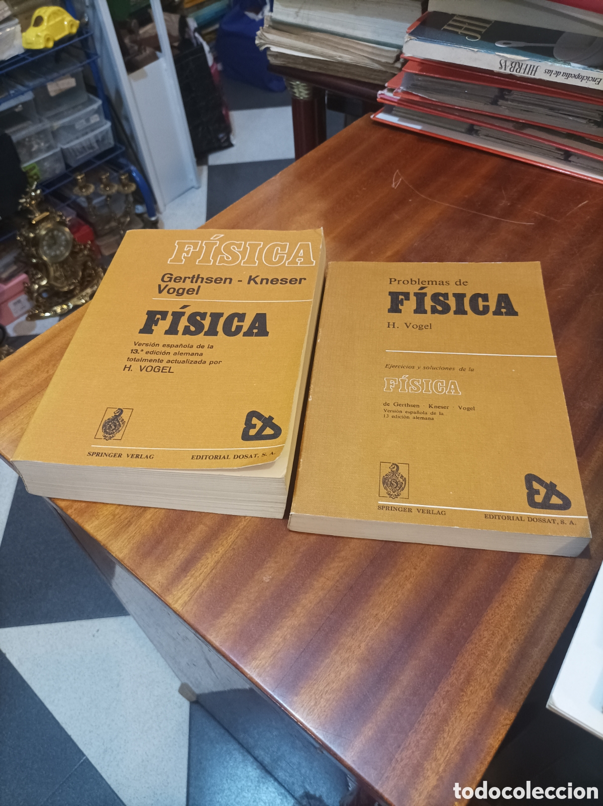 Libri di seconda mano: FISICA Y PROBLEMAS DE F&Iacute;SICA .H. VOGEL. EDITORIAL DOSSAT1977