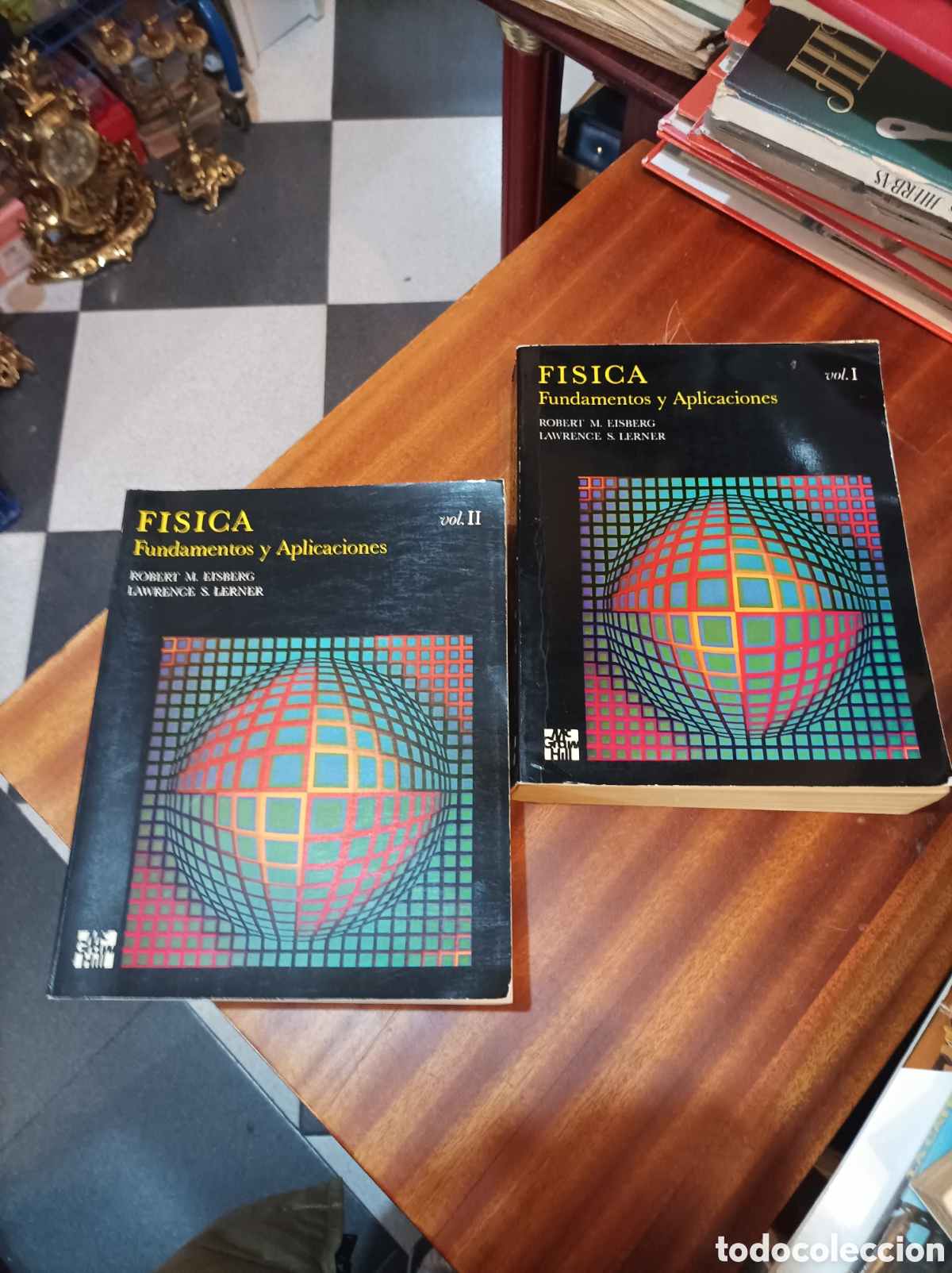 Libros de segunda mano de Ciencias: FISICA FUNDAMENTOS Y APLICACIONES.ROBERT M. EISBERG /LAWRENCE S.LERNER . VOLUMEN I yII.MCGRAWHILL