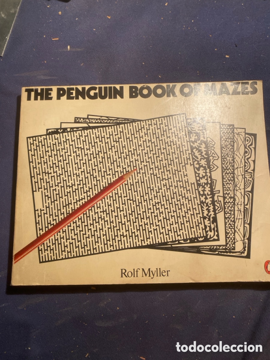 Libros de segunda mano de Ciencias: ROLF MYLLER: - THE PENGUIN BOOK OF MAZES ... - (1979)