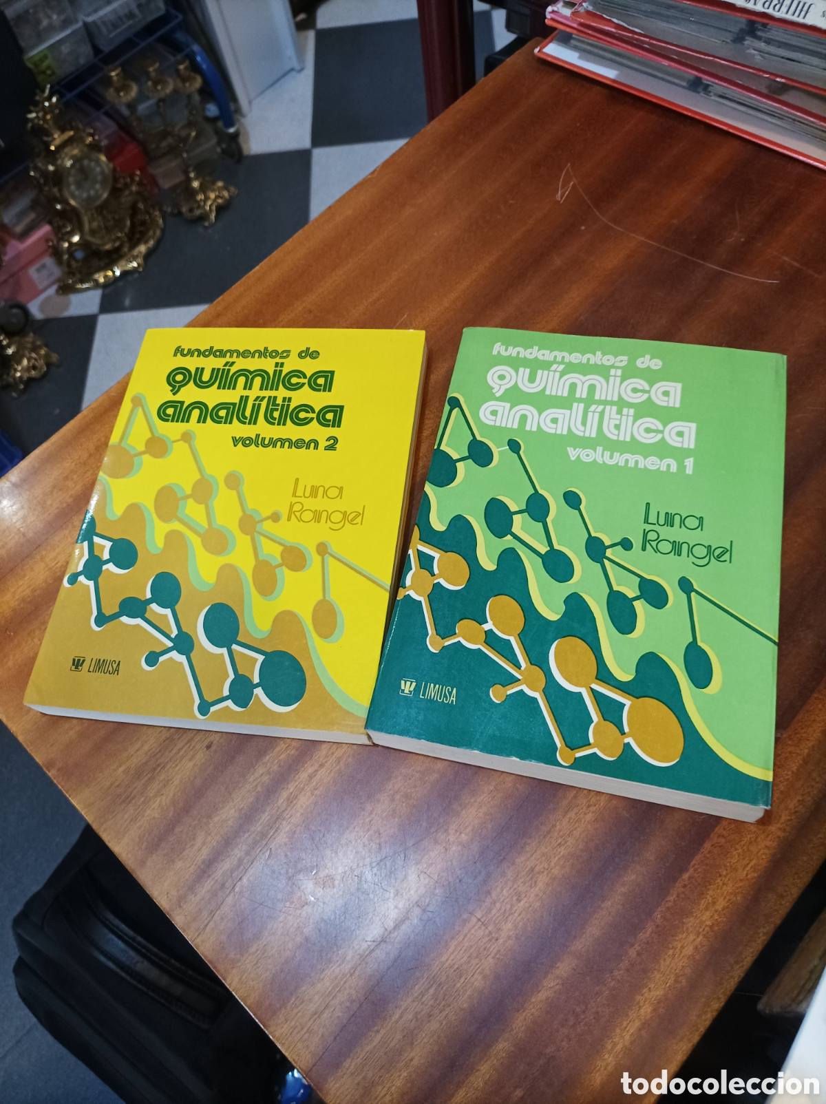 Libros de segunda mano de Ciencias: FUNDAMENTOS DE QU&Iacute;MICA ANAL&Iacute;TICA VOLUMEN I Y II.RAYMUNDO LUNA RANGEL.EDITORISL LIMUSA MEXICO1976