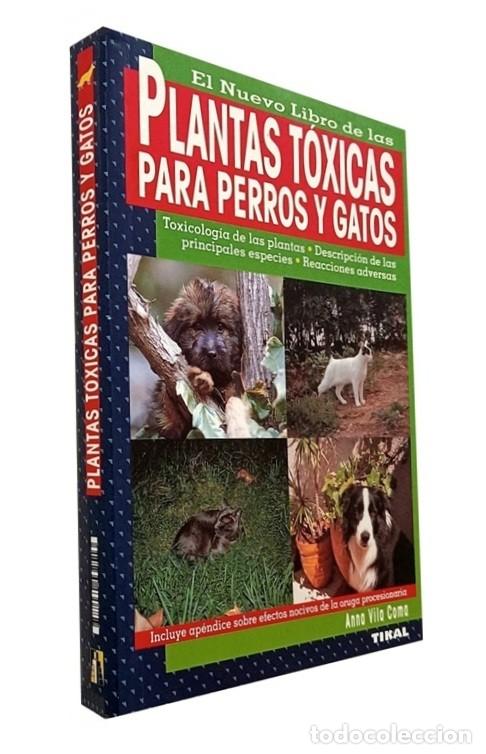 Libros de segunda mano: �F2355 - PLANTAS TOXICAS PARA PERROS Y GATOS. DESCRIPCION. ESPECIES. ANNA VILA COMA.