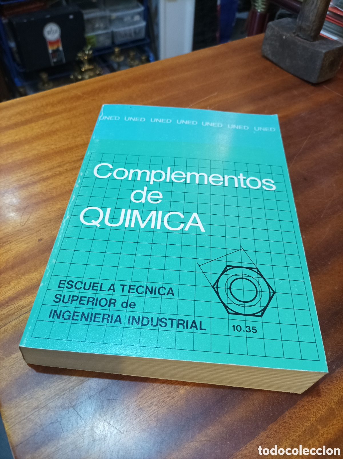 Libros de segunda mano de ciencias: COMPLEMENTOS DE QU&Iacute;MICA.UNED.ESCUELA SUPERIOR DE INGENIER&Iacute;A INDUSTRIAL. - Foto 1