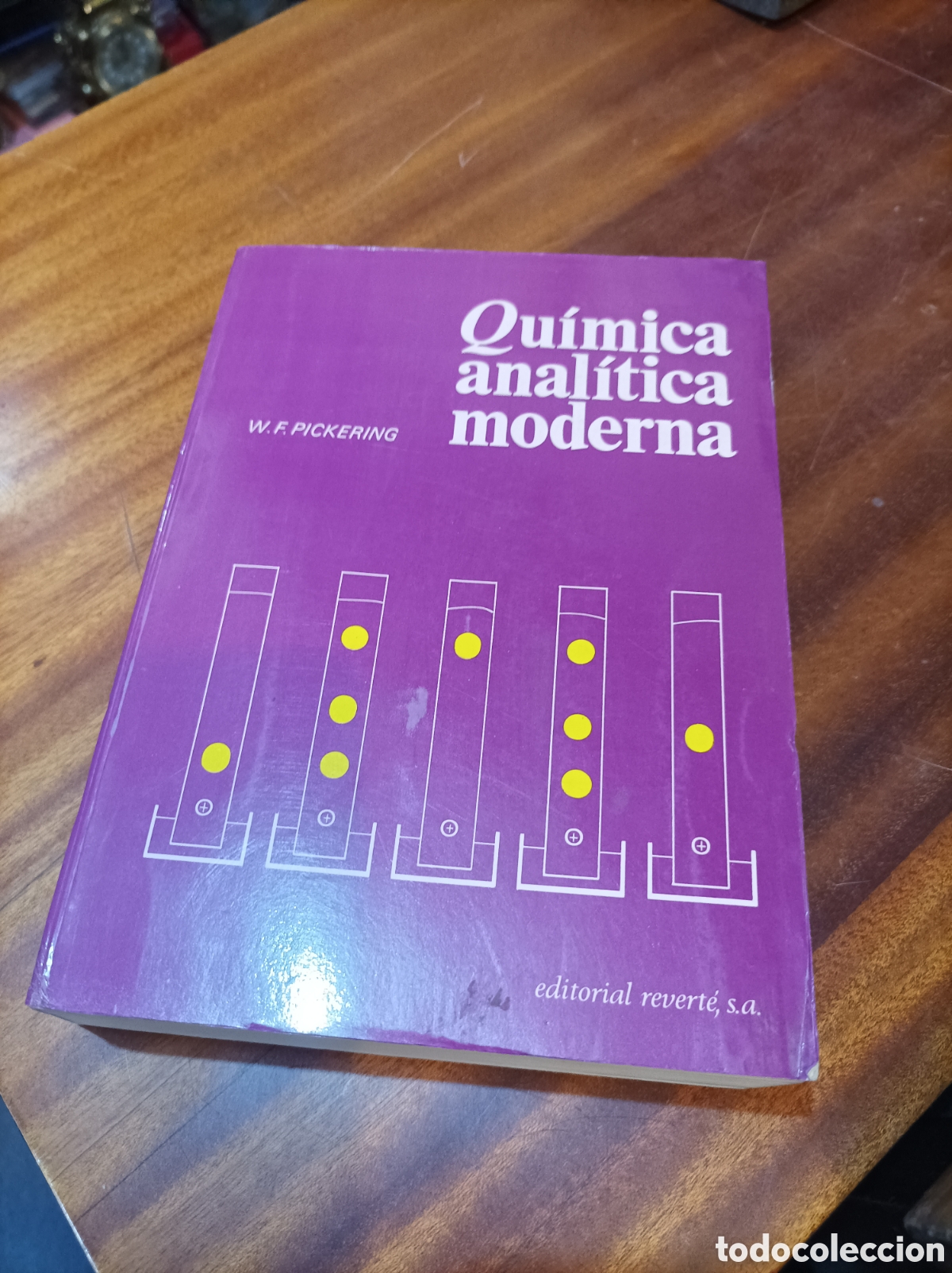 Libros de segunda mano de Ciencias: QU&Iacute;MICA ANAL&Iacute;TICA MODERNA .W.F. PICKERINH.EDITORIAL REVERTE.1976
