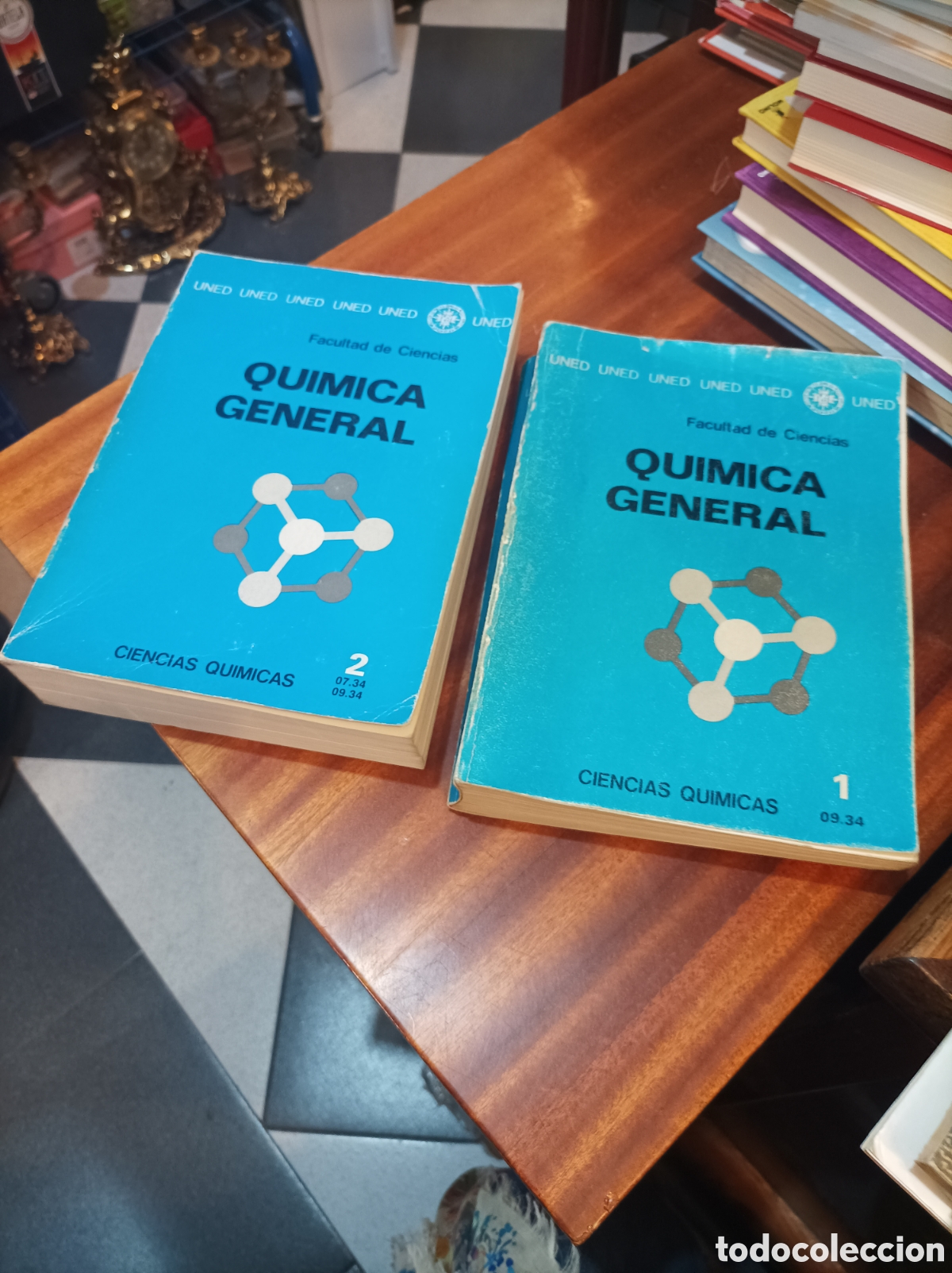Libros de segunda mano de Ciencias: QU&Iacute;MICA GENERAL .UNED.CIENCIAS QUIMICAD TOMOS I yII.