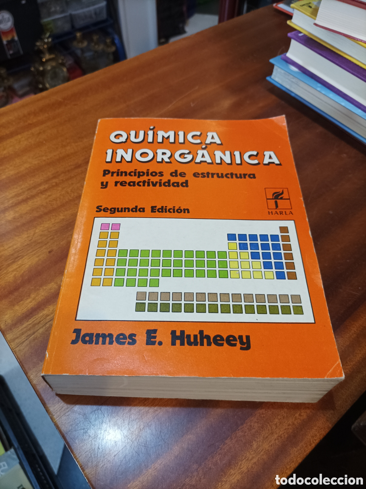 Libros de segunda mano de Ciencias: QU&Iacute;MICA INORG&Aacute;NICA.PRINCIPIOS DE ESTRUCTURA Y REACTIVIDAD . 2EDICION .JAMESE.HUHEEY .1978