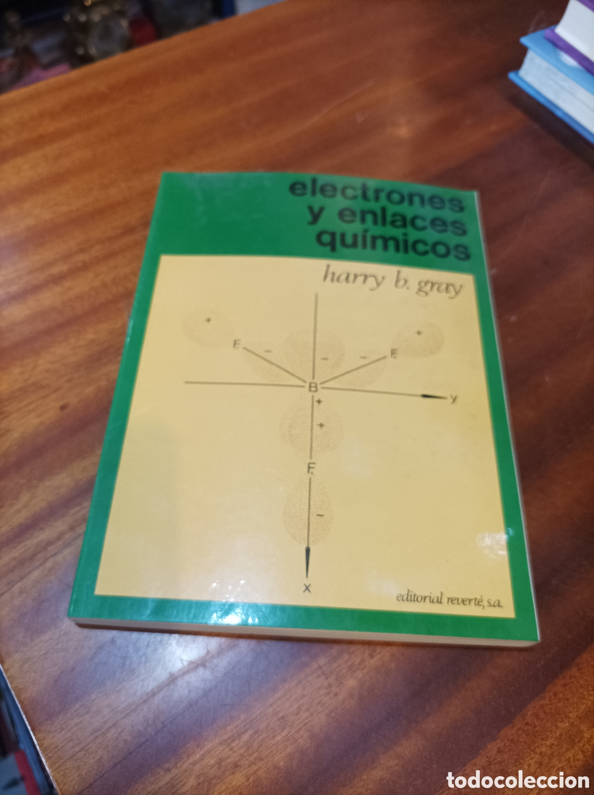 Libros de segunda mano de Ciencias: ELECTRONES Y ENLACES QUIMICOS.HARRY B.GRAY. EDITORIAL REVERTE SA.