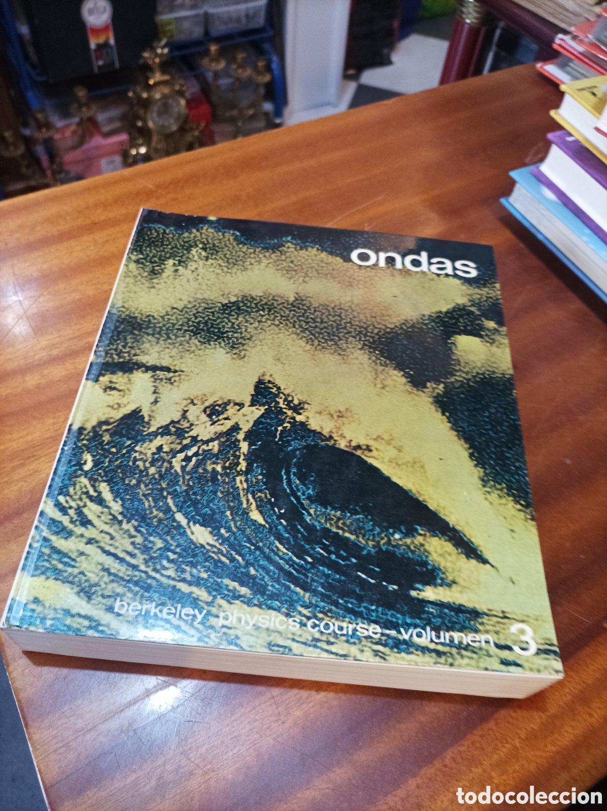Libros de segunda mano de Ciencias: ONDAS .BERKELEY PHYSICS COURSEY VOLUMEN 3.FRANK S. CRAWGORD.JR.