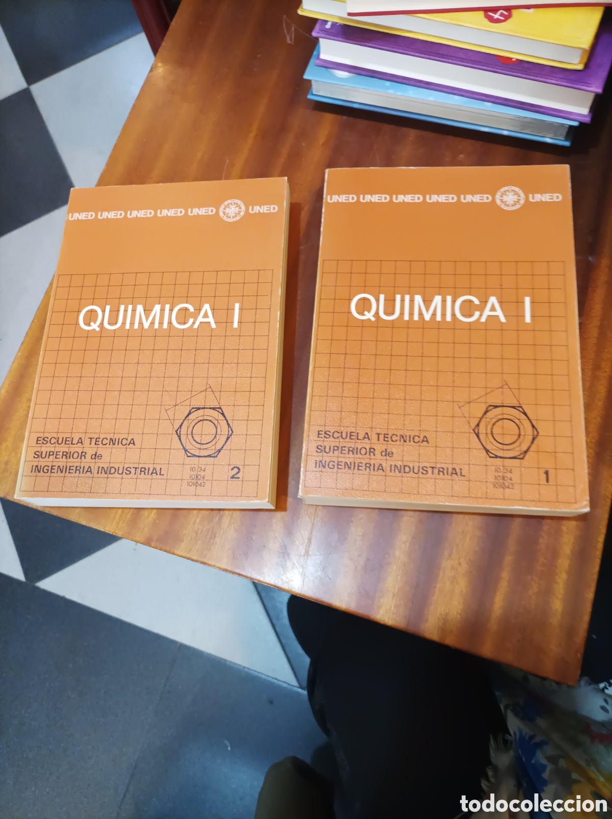 Libros de segunda mano de Ciencias: QU&Iacute;MICA I TOMOS1Y2 .UNED . ESCUELA T&Eacute;CNICA SUPERIOR DE INGENIER&Iacute;A INDUSTRIAL.
