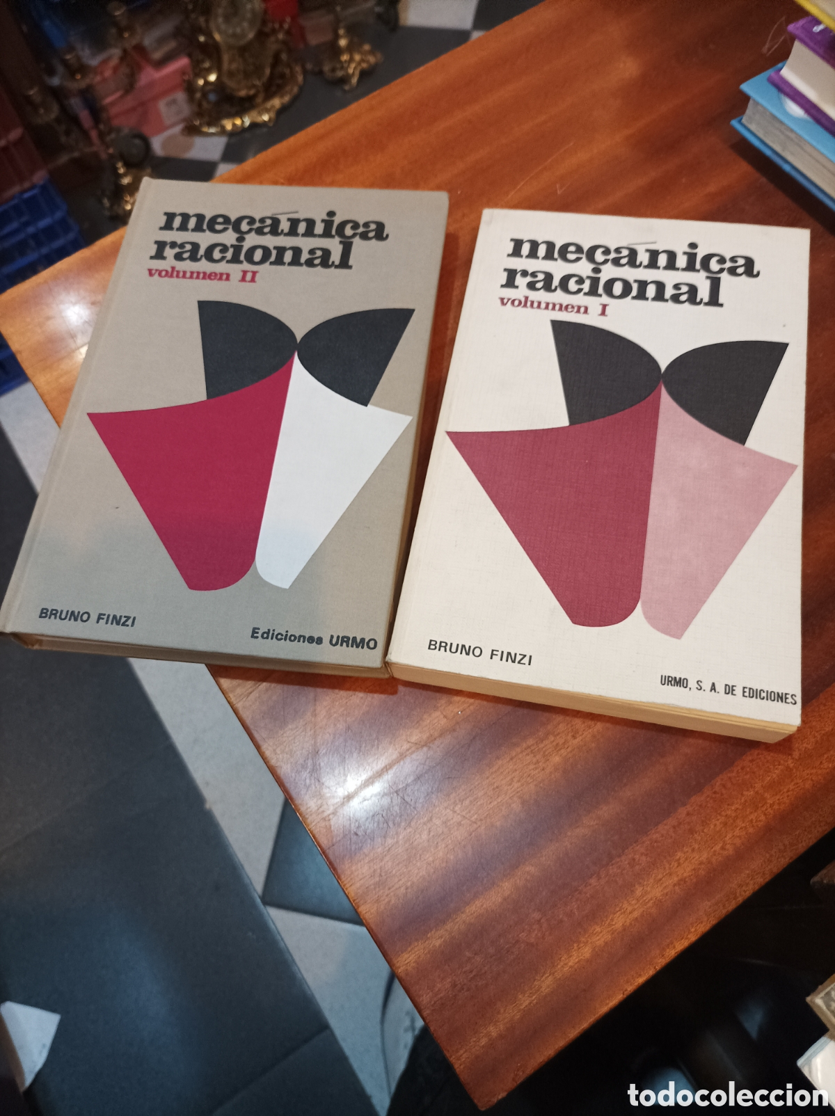 Libros de segunda mano de Ciencias: MEC&Aacute;NICA RACIONAL .VOLUMENES I ,II..BRU&Ntilde;O FINZI . EDICIONES URMO.1976