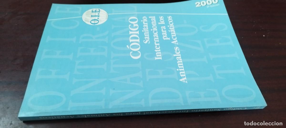 Libros de segunda mano: CODIGO SANITARIO INTERNACIONAL ANIMALES ACUATICOS / PU-B&Ntilde;-2 / O.I.E. - Foto 1