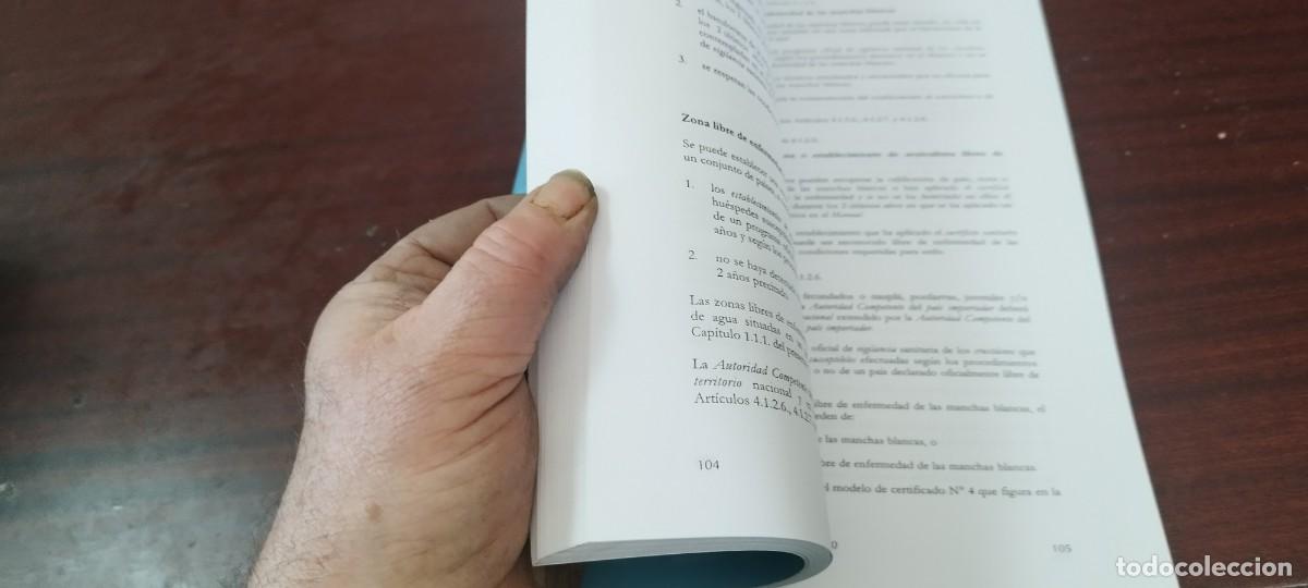 Libros de segunda mano: CODIGO SANITARIO INTERNACIONAL ANIMALES ACUATICOS / PU-B&Ntilde;-2 / O.I.E. - Foto 5