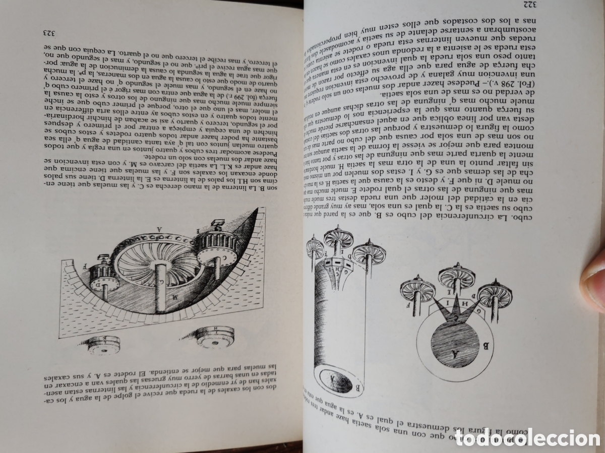 Libros de segunda mano de ciencias: Los veinti&uacute;n libros de los ingenios y de las m&aacute;quinas. Vol. II - Foto 2