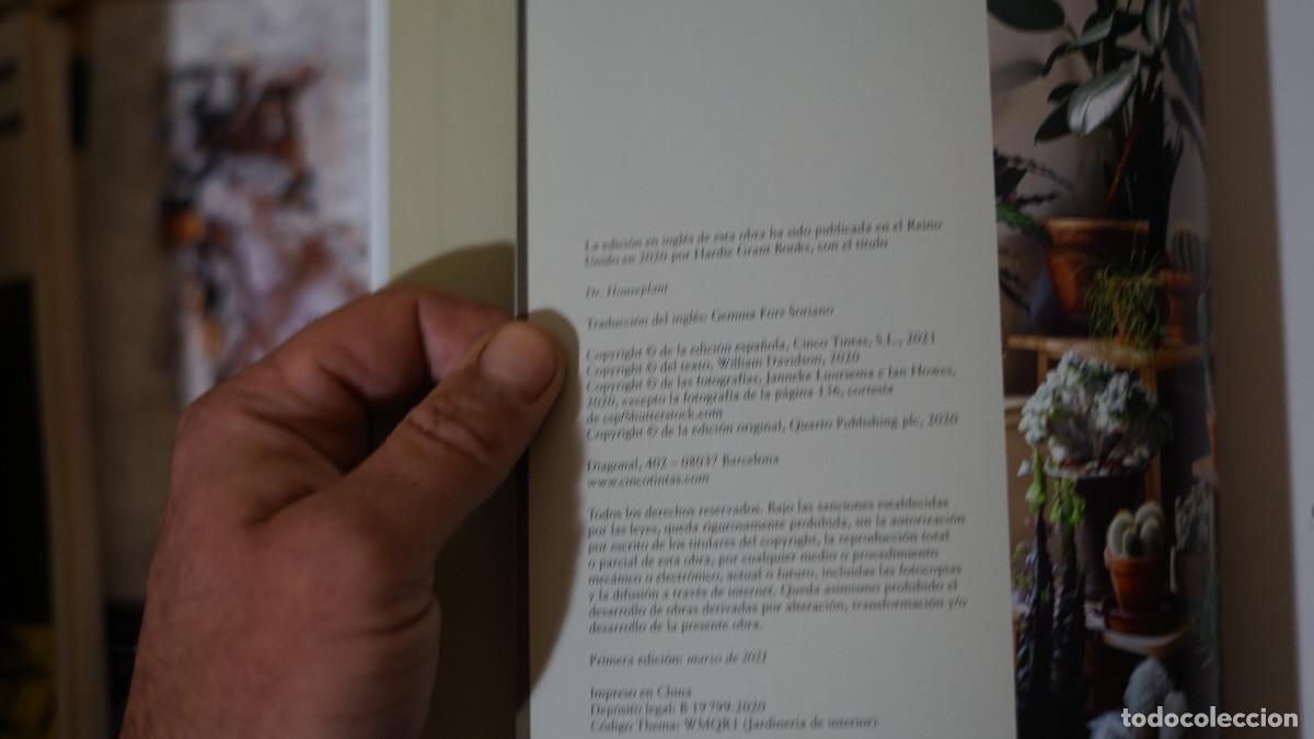 Libros de segunda mano: William Davidson - Plantas de interior - Cinco tintas 2021 - Foto 2