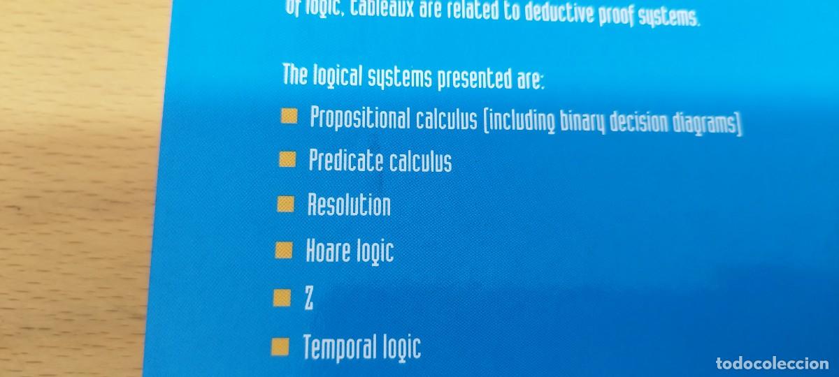 Libros de segunda mano de ciencias: MATHEMATICAL LOGIC FOR COMPUTER SCIENCE/MORDECHAI BEN ARI/en ingles logica matematica para informati - Foto 6