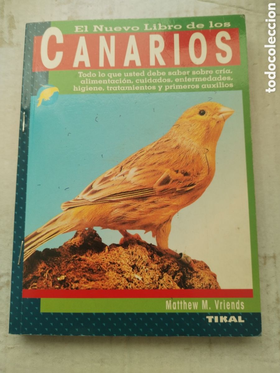 Libros de segunda mano: CANARIOS EL NUEVO LIBRO/MATTHEW V. VRIENDS