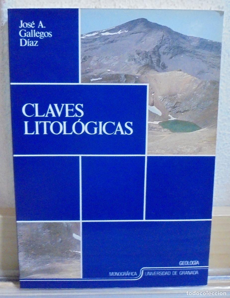 Libros de segunda mano: Claves litol&oacute;gicas. Jos&eacute; A. Gallegos D&iacute;az