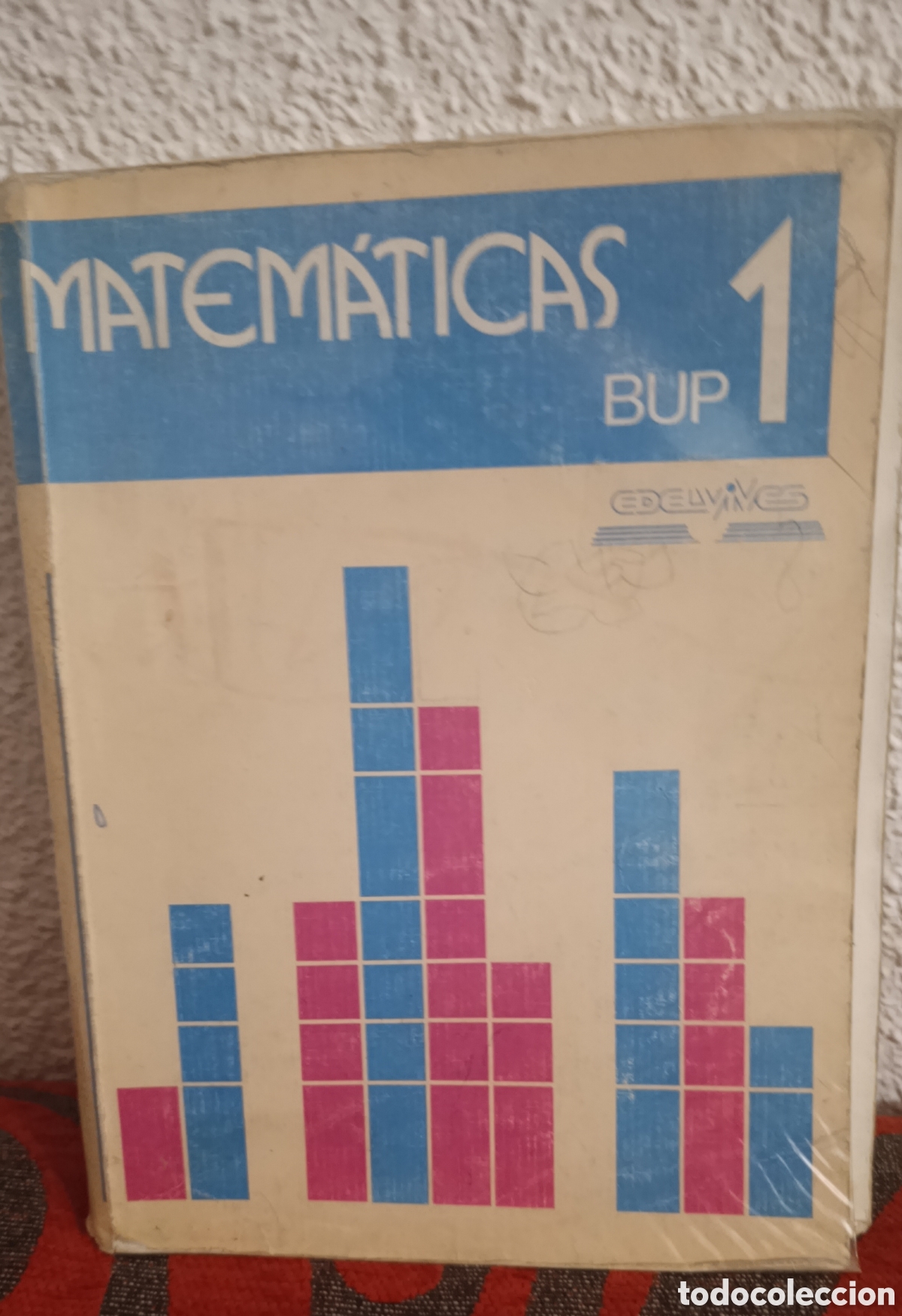 Second hand books of Sciences: Libro de Matem&aacute;ticas 1&ordm; de BUP - Edelvives - Vintage (A&ntilde;os 80/90)