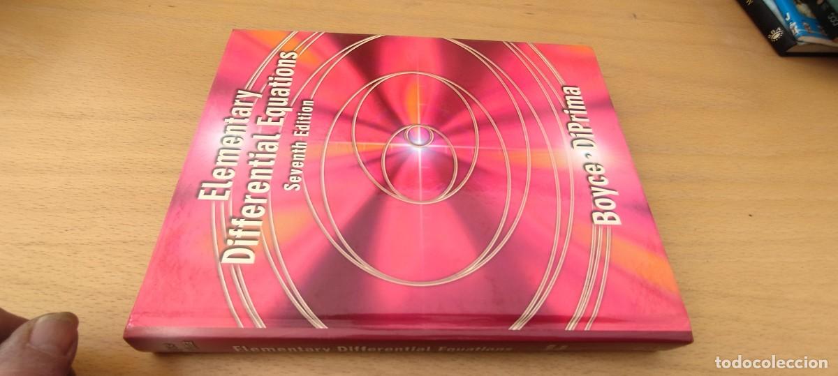 Libros de segunda mano de Ciencias: ELEMENTARY DIFFERENTIAL EQUATIONS/HARI SINGH NALWA/EN INGLES ECUACIONES DIFERENCIALES ELEMENTALES