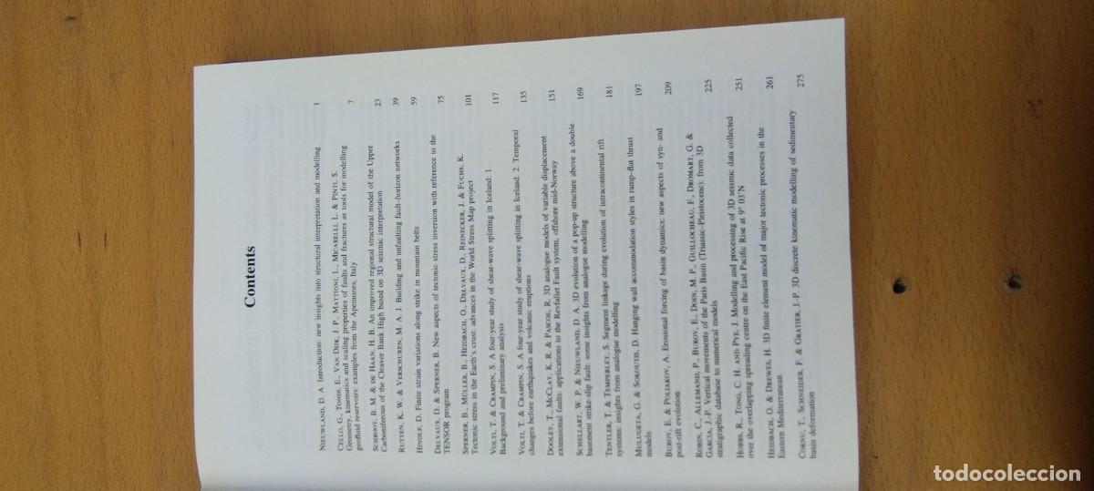Libros de segunda mano de ciencias: NEW INSIGHTS INTO STRUCTURAL INTERPRETATION AND MODELLING/NIEUWLAND/ - Foto 11
