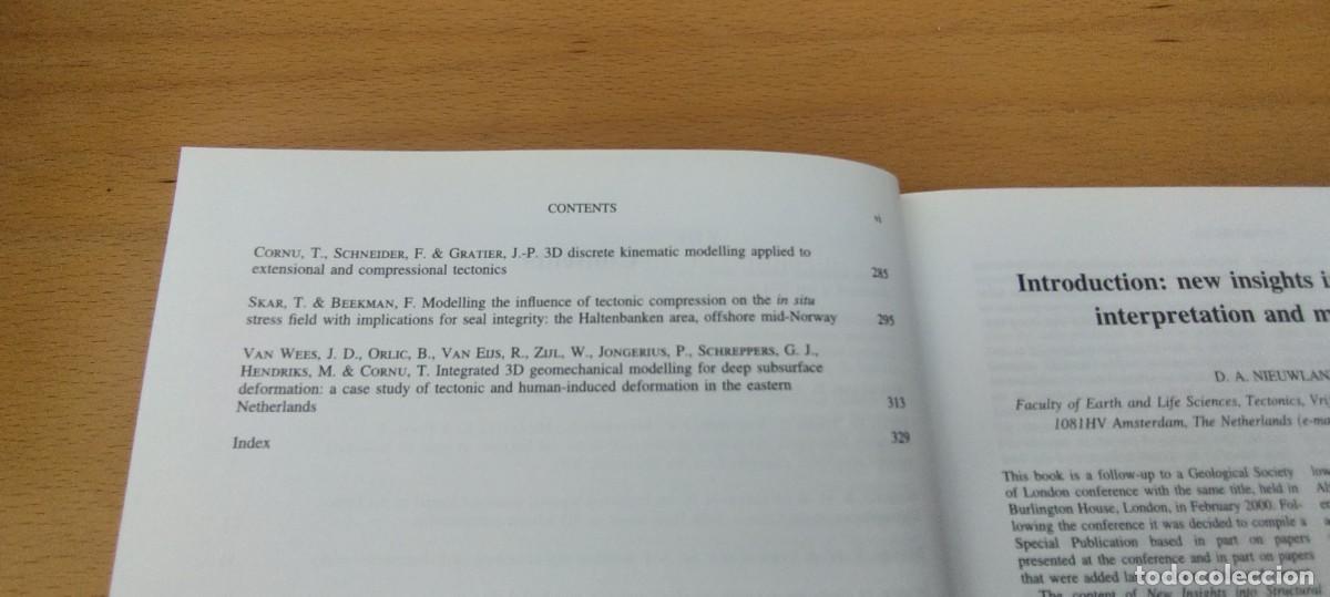Libros de segunda mano de ciencias: NEW INSIGHTS INTO STRUCTURAL INTERPRETATION AND MODELLING/NIEUWLAND/ - Foto 12
