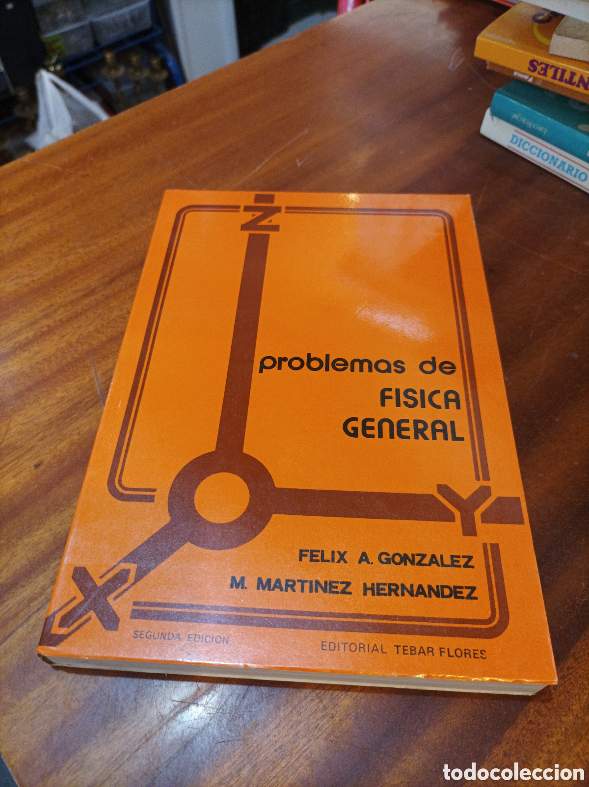 Libros de segunda mano de Ciencias: PROBLEMAS DE F&Iacute;SICA GENERAL.FELIX A. GONZ&Aacute;LEZ/ M.MARTINEZ HERN&Aacute;NDEZ.2 EDICI&Oacute;N. EDITORIAL TEBAR.