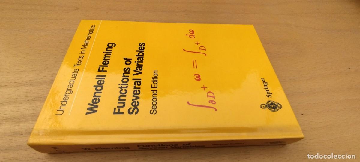 Libros de segunda mano de Ciencias: FUNCTIONS OF SEVERAL VARIABLES/FLEMING/ EN INGLES Funciones de varias variables textos pregrado