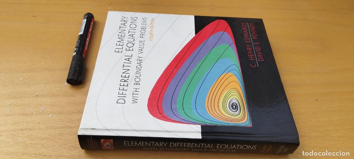 Libros de segunda mano de Ciencias: ELEMENTARY DIFFERENTIAL EQUATIONS WITH BOUNDARY VALUE PROBLEMS/Ecuaciones diferenciales elementales