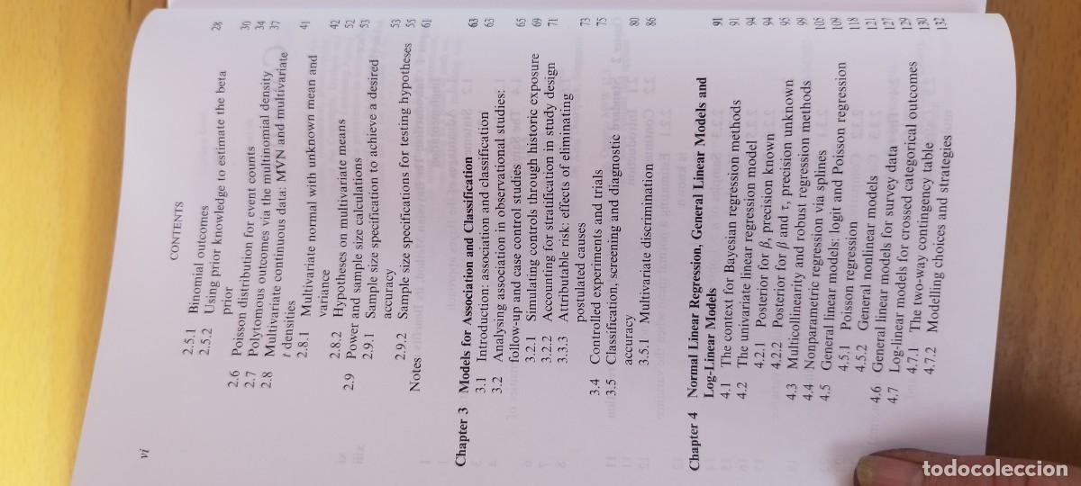 Libros de segunda mano de ciencias: BAYESIAN STATISTICAL MODELLING/CONGDON/ EN INGLES Modelado estad&iacute;stico bayesiano /WILEY INTERSCIENCE - Foto 13