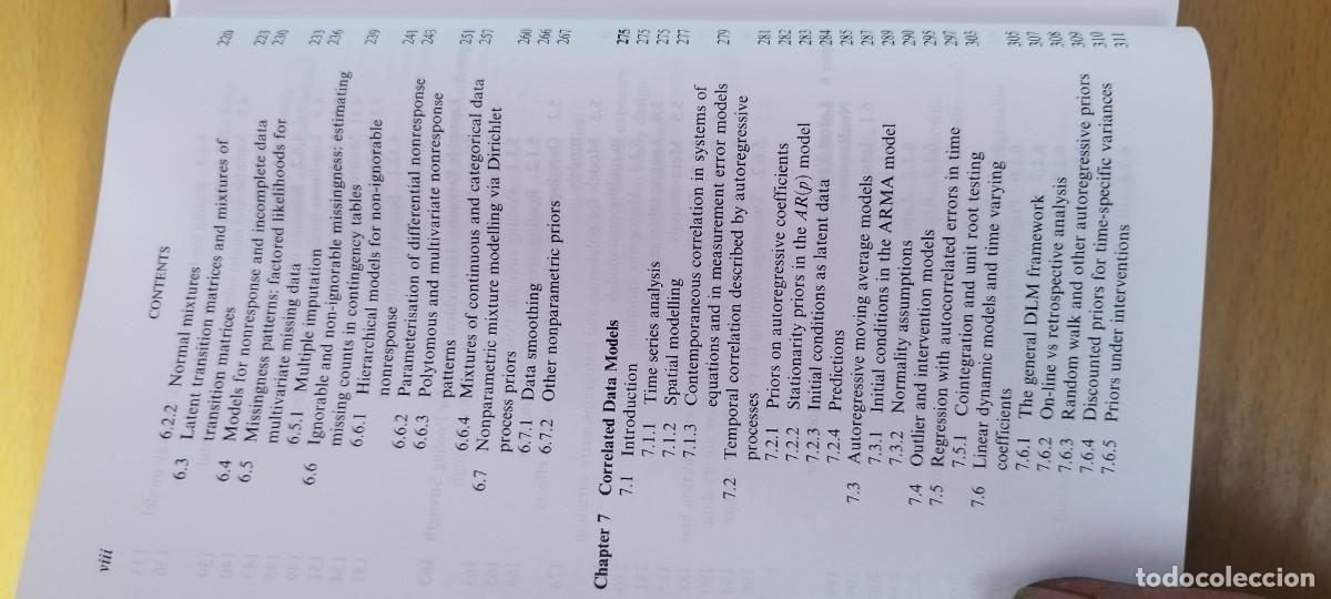 Libros de segunda mano de ciencias: BAYESIAN STATISTICAL MODELLING/CONGDON/ EN INGLES Modelado estad&iacute;stico bayesiano /WILEY INTERSCIENCE - Foto 15