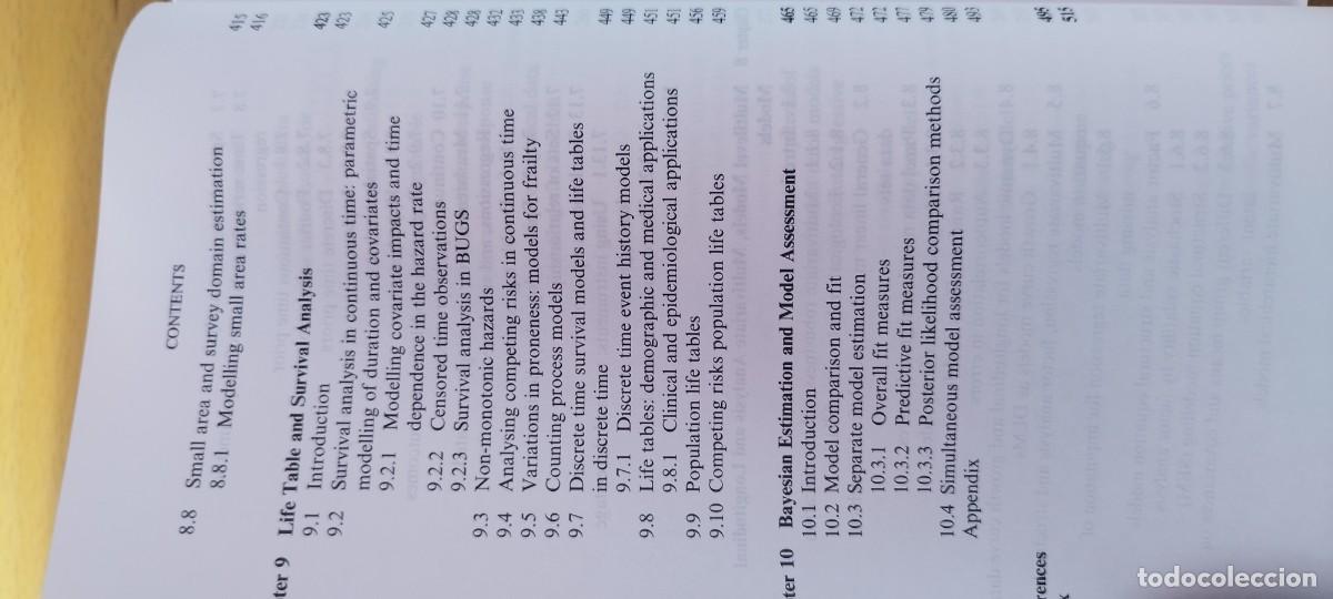Libros de segunda mano de ciencias: BAYESIAN STATISTICAL MODELLING/CONGDON/ EN INGLES Modelado estad&iacute;stico bayesiano /WILEY INTERSCIENCE - Foto 17