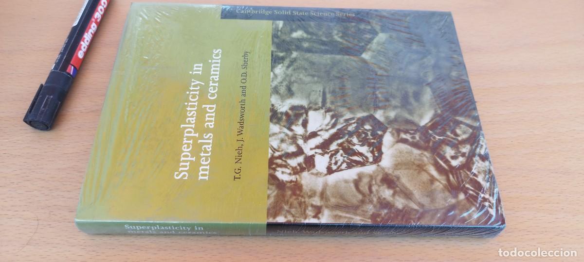 Libros de segunda mano de Ciencias: SUPERPLASTICITY IN METALS AND CERAMICS/NIEH, WADSWORTH/Superplasticidad metales cer&aacute;micas/CAMBRIDGE